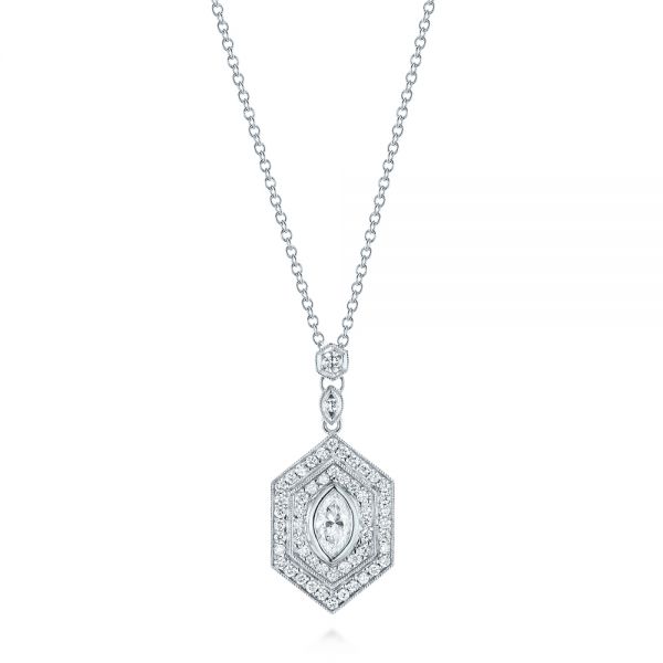 Custom Diamond Pendant - Image
