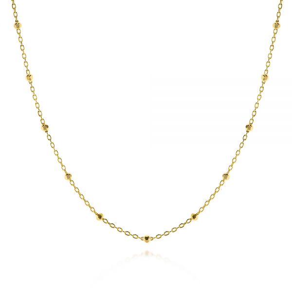 Dainty Bead Necklace - Image