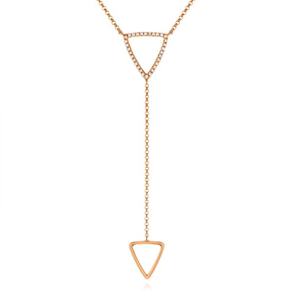 Diamond Y Necklace - Image