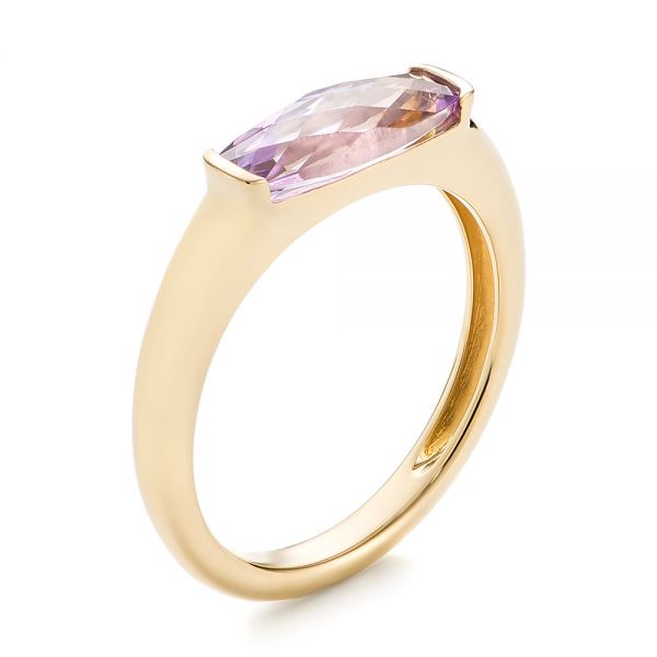 Lavender Amethyst Fashion Ring - Image