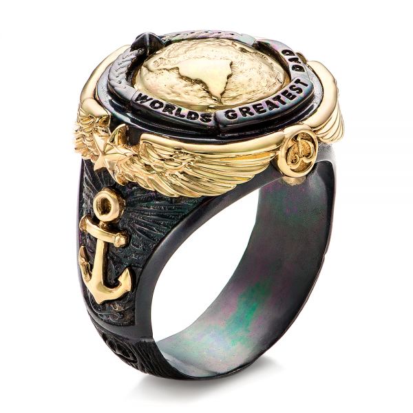 World's Greatest Dad Ring - Capitan Collection - Image
