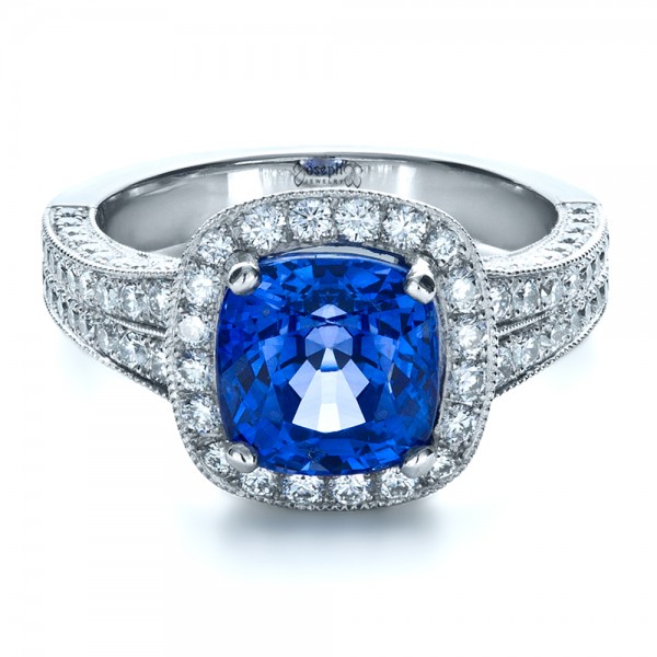 Custom-Diamond-and-Blue-Sapphire-Engagement-Ring