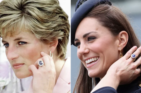 Royal Vibes on a Budget: Nailing Kate Middleton's Engagement Ring Look ...