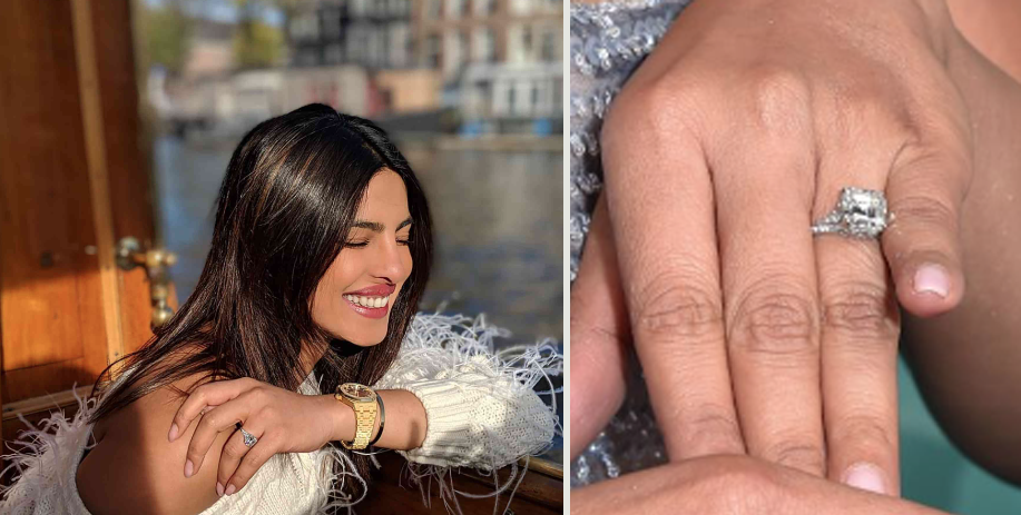 priyanka chopra engagement ring