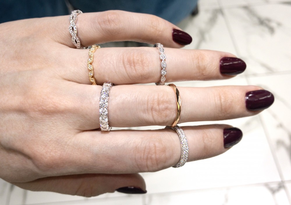 Styling your Engagement ring with the perfect band | Gallery posted by  NorthSouthJewel | Lemon8