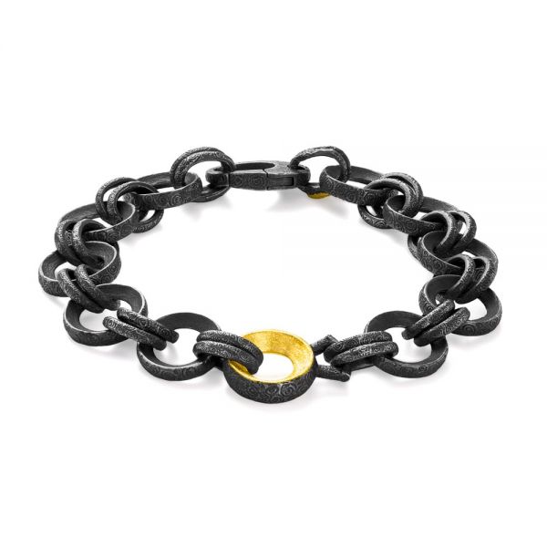 14K Yellow Gold Link Bracelet 7: 31937891270725