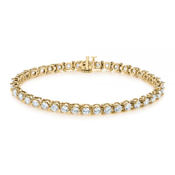 Vera Wang WISH Lab-Created Diamond Bracelet 8 ct tw  Round/Marquise/Oval/Pear/Emerald 14K White Gold 7