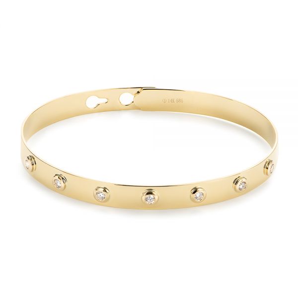 Kate 14k Gold Charm Bracelet