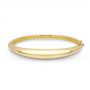 14k 14k Dome Bangle - Three-Quarter View -  107696 - Thumbnail