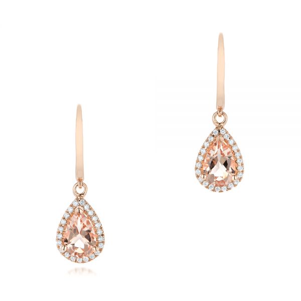 Halo Hook Drop Earrings - Desert Diamonds Jewelry