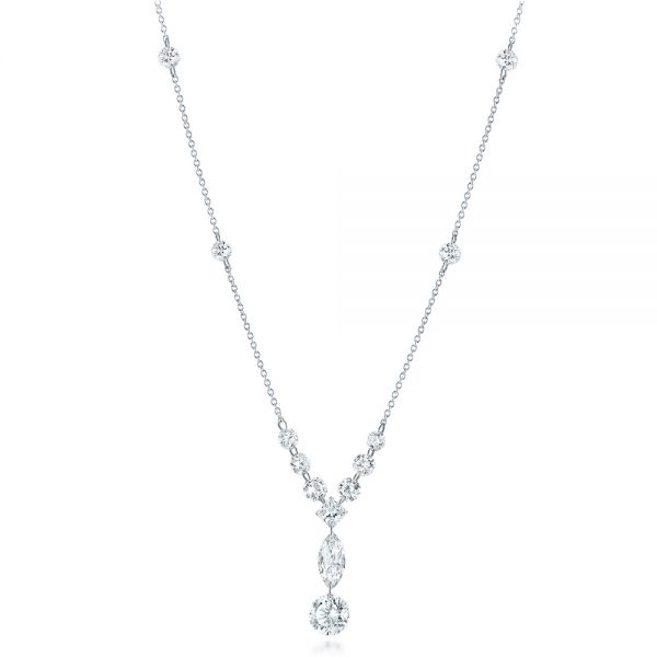 Custom Laser Linked Diamond Necklace #102063 - Seattle Bellevue ...