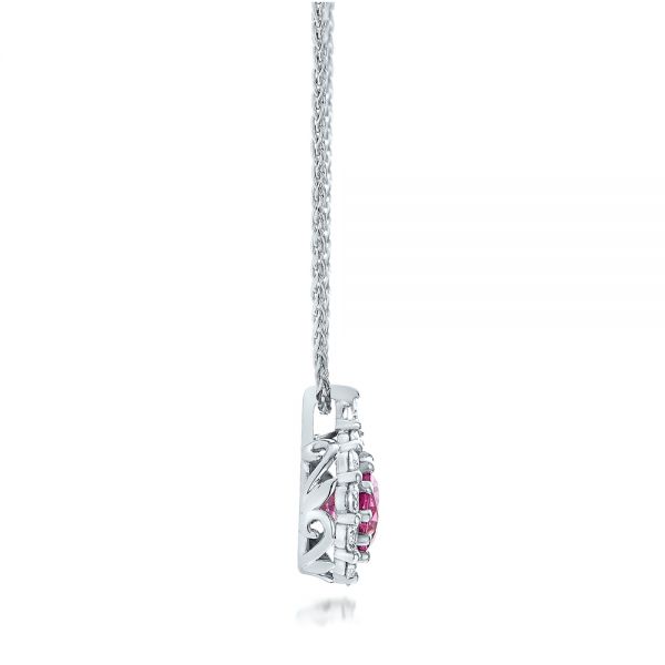 Pink Sapphire Pendant-CP4395WPS - Chatham Inc.