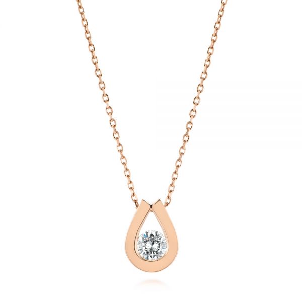 Custom Diamond Pendant #103981 - Seattle Bellevue | Joseph Jewelry
