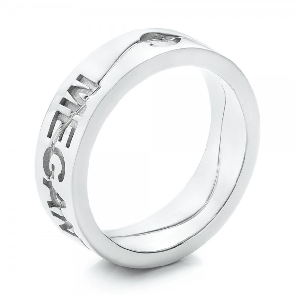 Blue Tanzanite Criss-Cross Engagement Ring | Custom Rings | Joseph Jewelry