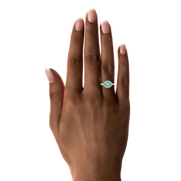 Multi-leaf Ruby And Diamond Fashion Ring #107113 - Seattle