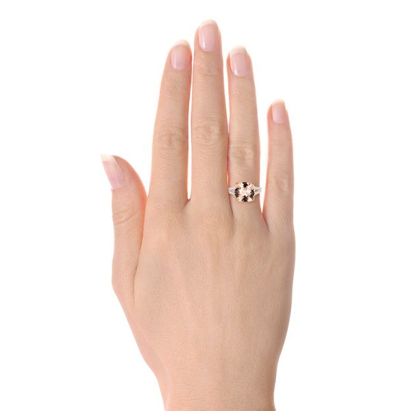 Morganite And Diamond Fashion Ring #105009 - Seattle Bellevue