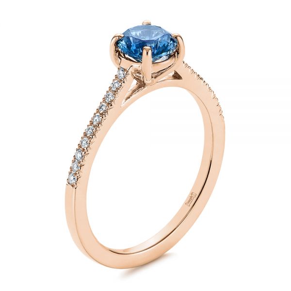 Rose Gold Engagement Rings - Rose Gold Rings - Seattle & Bellevue ...