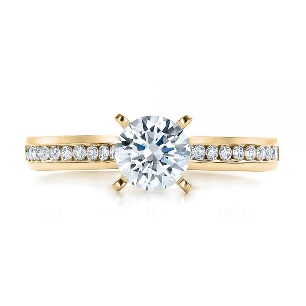 Julie Engagement Ring | Consider The Wldflwrs 14 Karat Yellow Gold / Radiant