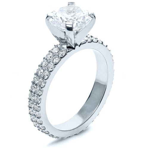 Contemporary Diamond Engagement Ring #168 - Seattle Bellevue | Joseph ...