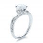 Contemporary Wrapped Split Shank Diamond Engagement Ring #100402 ...