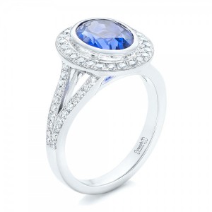 Sapphire Engagement Rings Custom Design Rings in Bellevue and Seattle