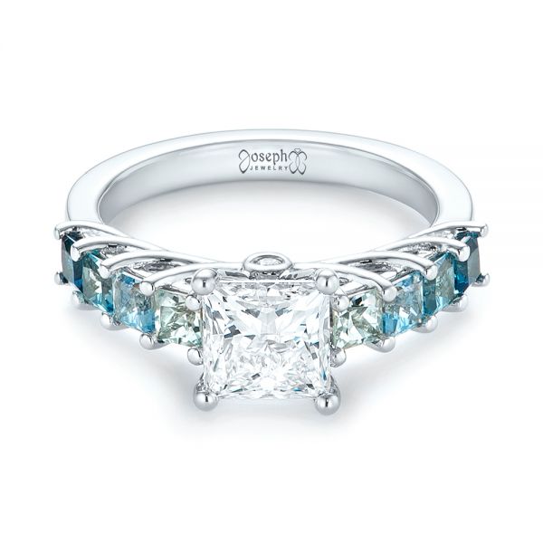 Serene Topaz and Diamond Ring