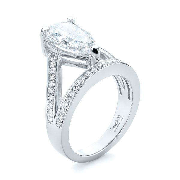 Custom Diamond Engagement Ring #103594 - Seattle Bellevue | Joseph Jewelry