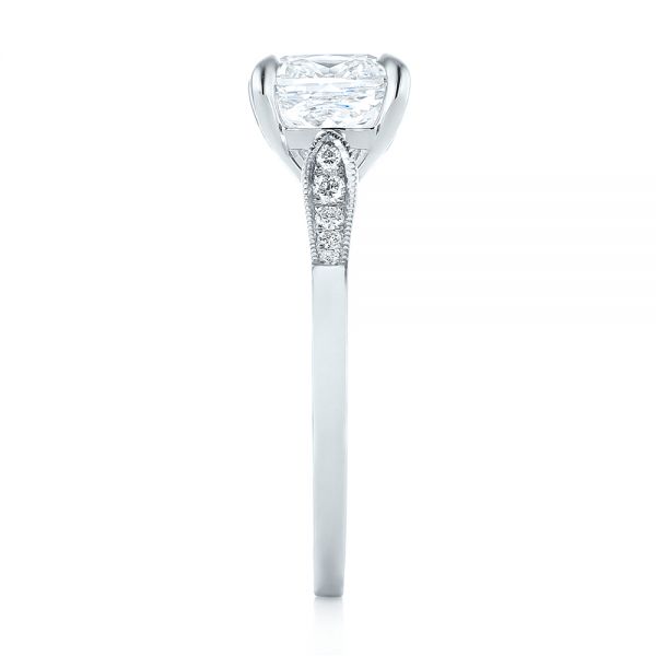 Custom Diamond Engagement Ring #103508 - Seattle Bellevue | Joseph Jewelry