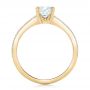 14k Yellow Gold 14k Yellow Gold Custom Diamond Engagement Ring - Front View -  102325 - Thumbnail