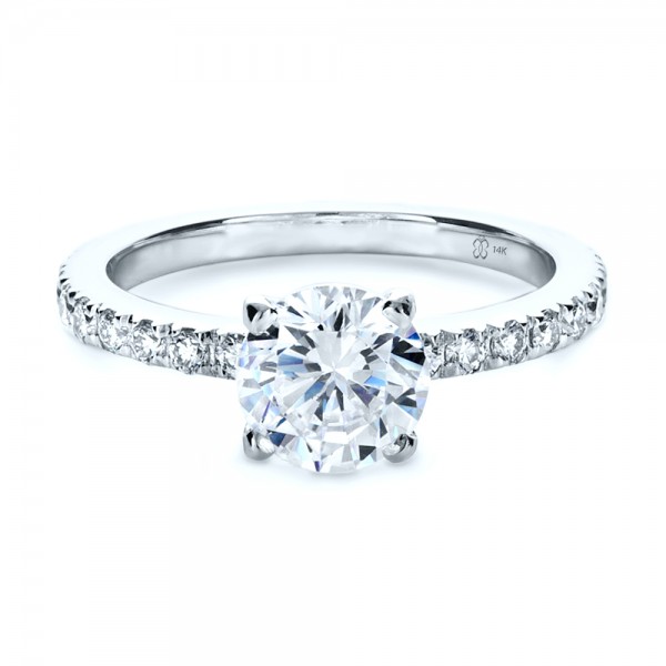 Custom Diamond Engagement Ring #1149 - Seattle Bellevue | Joseph Jewelry