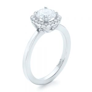 Custom Halo Engagement Rings - Joseph Jewelry - Bellevue Seattle