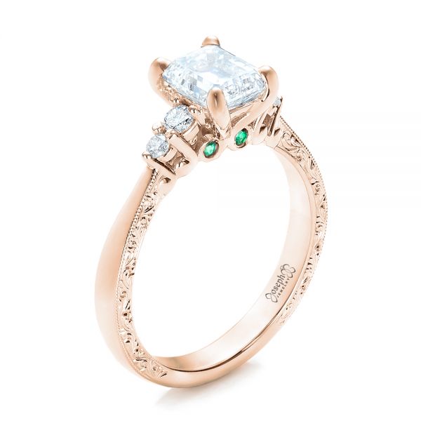 14k White Gold Emerald & Diamonds Ring by EFFY NWT Sz 7 Engagement Love  Gift | eBay