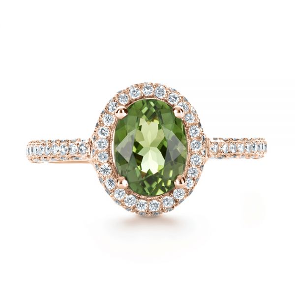 Green Irradiated Diamond Jewelry
