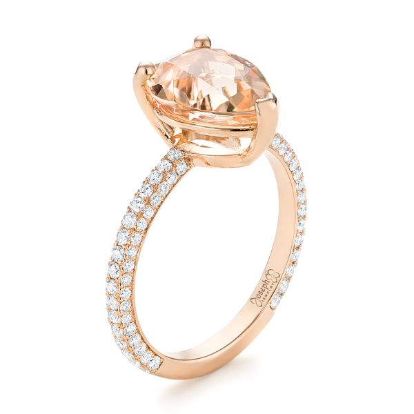 Morganite Engagement Rings - Joseph Jewelry - Bellevue Seattle