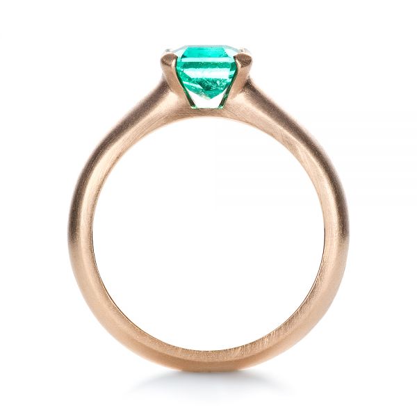 Custom Emerald Ring #1427 - Seattle Bellevue | Joseph Jewelry
