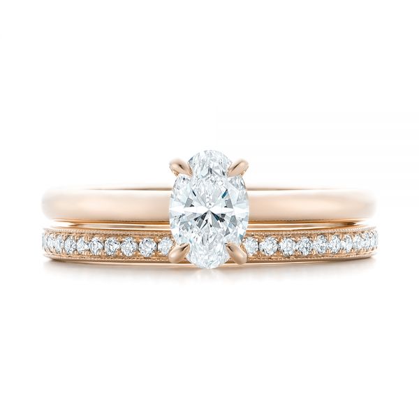 14k Rose Gold Custom Diamond Fashion Ring #102975 - Seattle Bellevue