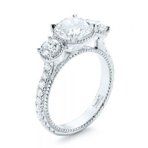 Three Stone Engagement Rings - Joseph Jewelry - Bellevue Seattle