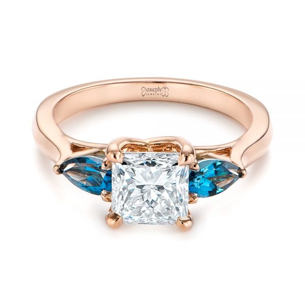 Shop London Blue Topaz Engagement Rings in Canada | Angara