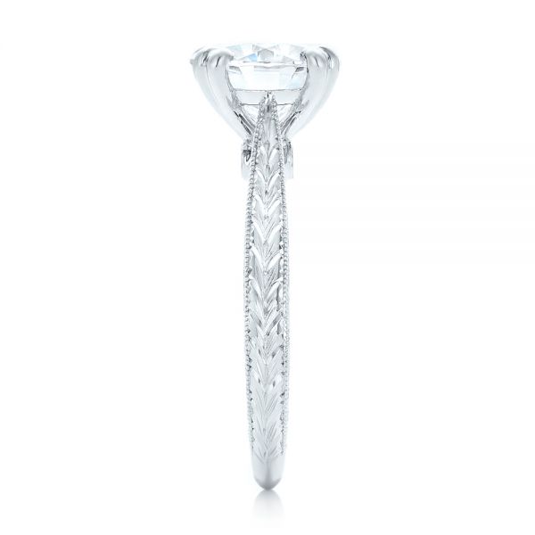 Custom Tsavorite And Diamond Engagement Ring #102966 - Seattle Bellevue ...