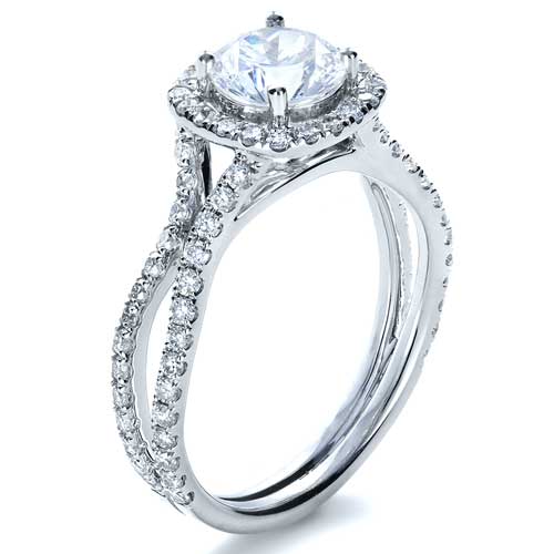 Custom Diamond Engagement Ring #1259