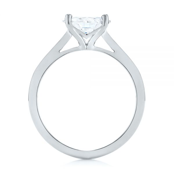Platinum East-west Solitaire Diamond Engagement Ring #104659 - Seattle ...