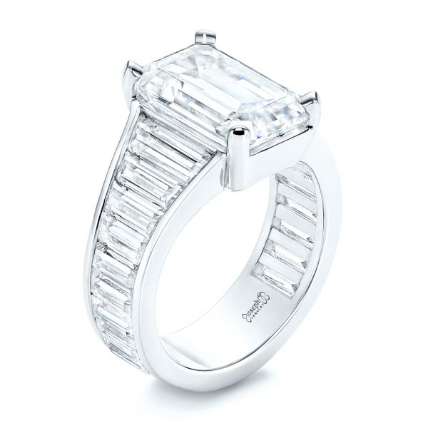 Simon G. Emerald Cut Diamond Ring Featuring 1.64 Carats Diamonds – Ben  Garelick