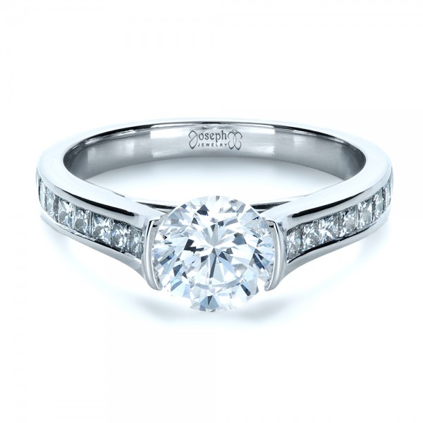 bezel star wedding ring