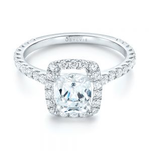 Custom Halo Engagement Rings - Joseph Jewelry - Bellevue Seattle