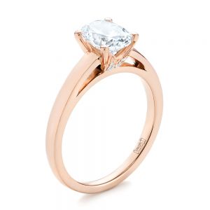 Custom Oval Engagement Rings - Joseph Jewelry - Bellevue Seattle