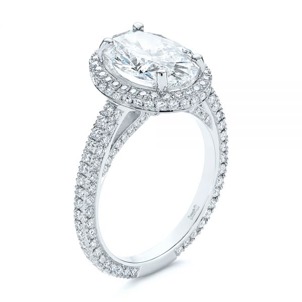 Halo Engagement Rings - Seattle & Bellevue - Joseph Jewelry