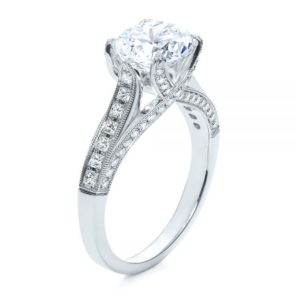Princess Cut Diamond Engagement Ring #195 - Seattle Bellevue | Joseph ...