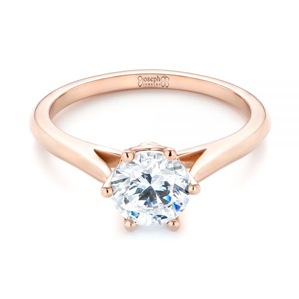 Solitaire Diamond Engagement Ring #104173 - Seattle Bellevue | Joseph ...