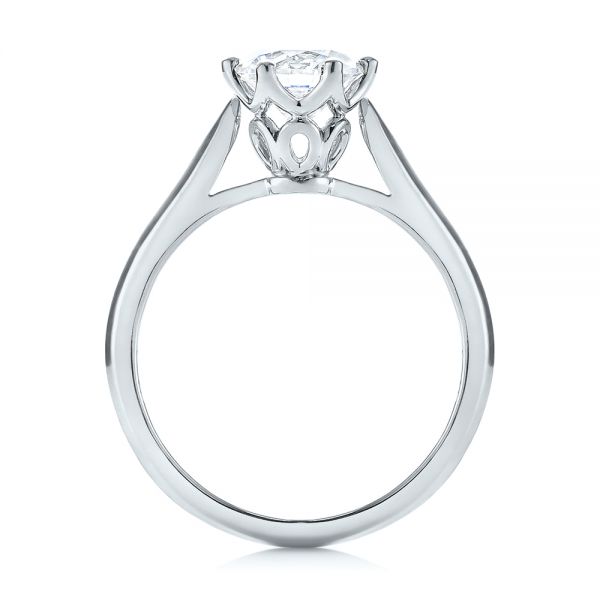 Platinum Solitaire Diamond Engagement Ring #104173 - Seattle Bellevue ...