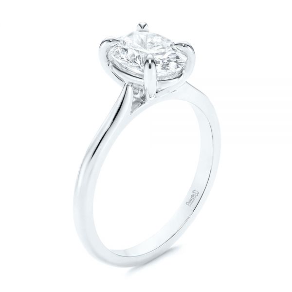 Solitaire Diamond Engagement Ring - Image